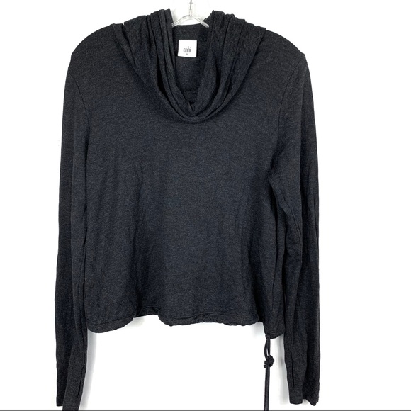 CABI Style #3231 Recess Topper Cowl Neck Hoodie - Picture 2 of 6